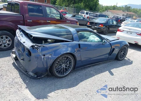 2011 Chevrolet Corvette Z06 Hardtop из США, поврежденный, VIN 1G1YL2DE7B5111848